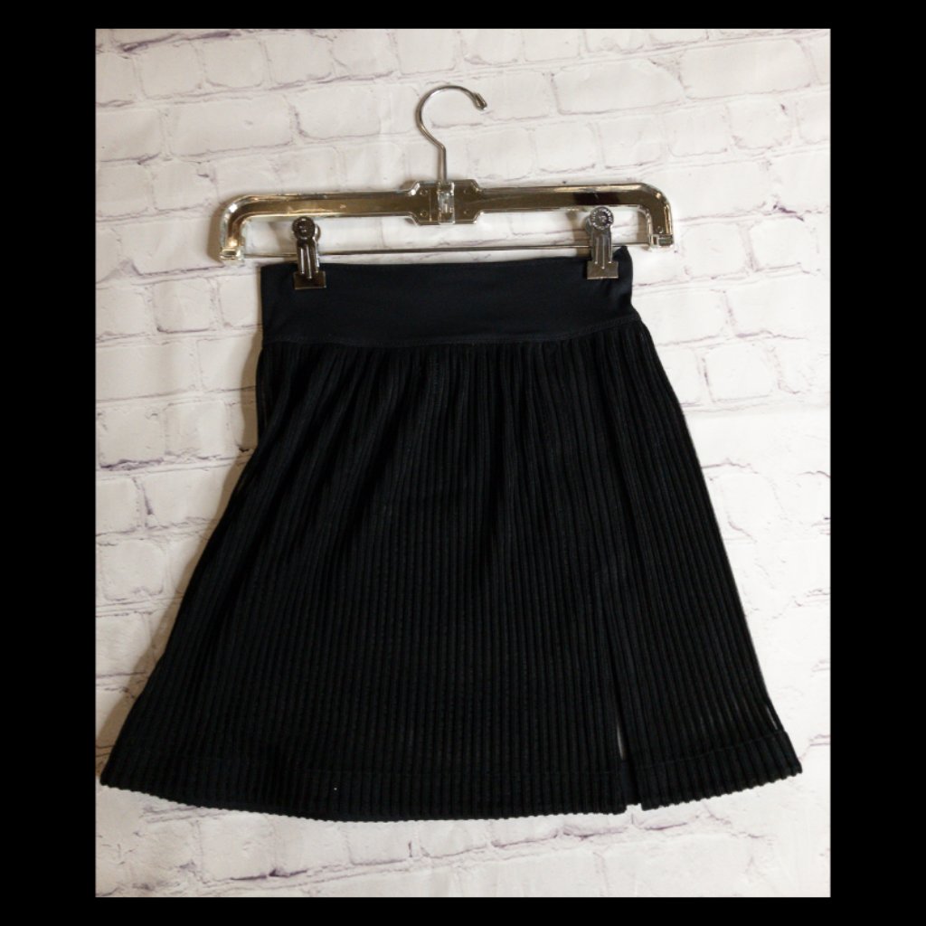 Shan Brand Black Mesh Skirt